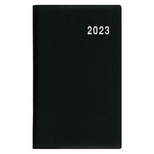 Monthly pocket Diary 2023 Marika PVC - Black