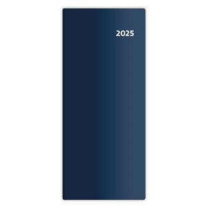 Monthly pocket diary 2025 - Torino - blue
