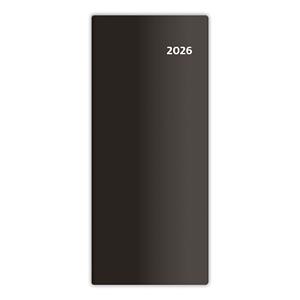 Monthly pocket diary 2026 - Torino - black