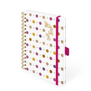 Motivational diary 2022 Lady - white