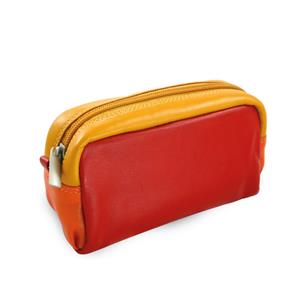 Multi Red Ladies leather Etue
