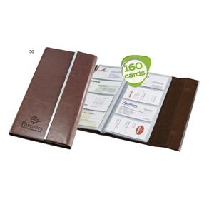 NENTO business card case - brown
