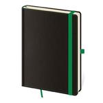 Note A5 Dotted - Black Green