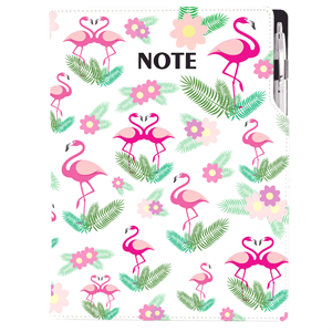 Note DESIGN A4 dotted - Flamingo