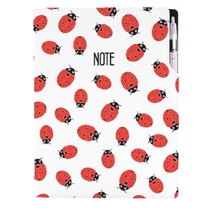 Note DESIGN A4 dotted - Ladybug