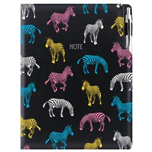Note DESIGN A4 Lined - black - Zebra