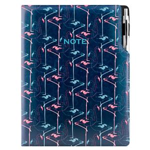 Note DESIGN A4 Squared - blue - Flamingo