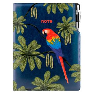 Note DESIGN A4 Squared - blue - parrot