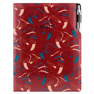 Note DESIGN A4 Squared - claret - crane