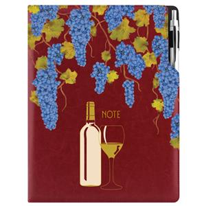 Note DESIGN A4 Unlined - burgundy - Wine