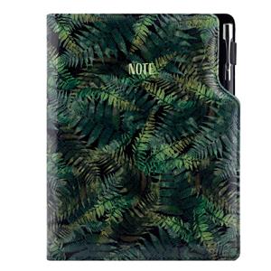 Note DESIGN A5 dotted - black - Fern