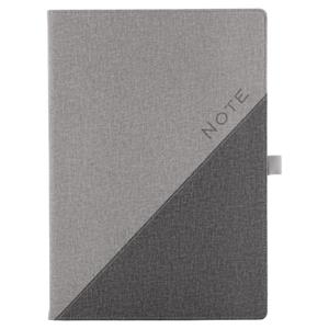 Note DIEGO A4 dotted - grey/dark grey
