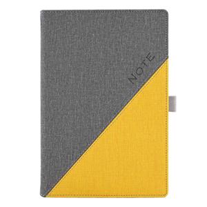 Note DIEGO A5 dotted - grey/yellow