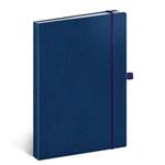 Note dotted A5 - Vivella Classic - blue/blue