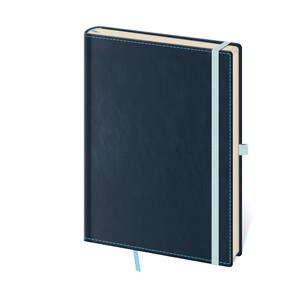 Note Lined - Double Blue