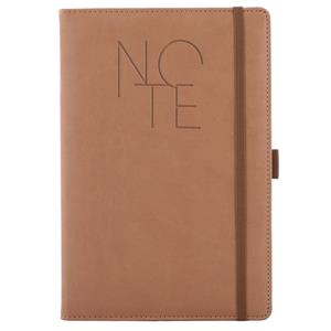 Note Poly A5 dotted - brown