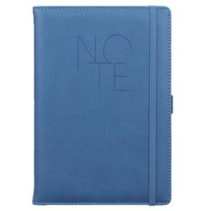 Note Poly A5 dotted - dark blue