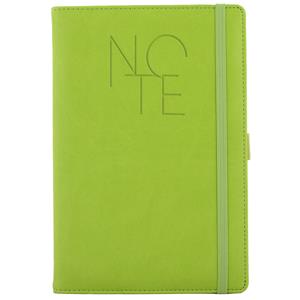 Note Poly A5 dotted - light green