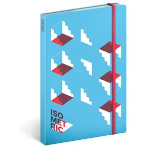 Note unlined A5 - Isometric