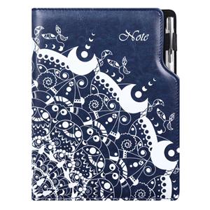 Notes DESIGN B5 dotted - blue - ornament