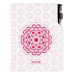 Notes DESIGN B5 dotted - Mandala red