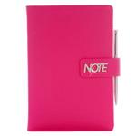 Notizbuch BRILIANT A5 nicht liniert - Rosa