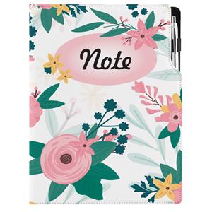 Notizbuch DESIGN A4 nicht liniert - Blumen