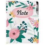 Notizbuch DESIGN A4 nicht liniert - Blumen