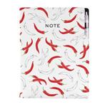 Notizbuch DESIGN A4 nicht liniert - Chilli
