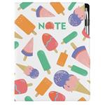 Notizbuch DESIGN A4 nicht liniert - Eis am Stiel
