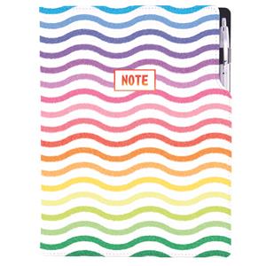 Notizbuch DESIGN A4 nicht liniert - Farben