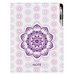 Notizbuch DESIGN A4 nicht liniert - Mandala Lila