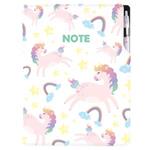 Notizbuch DESIGN A4 nicht liniert - Unicorn