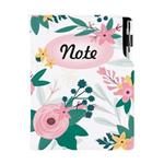 Notizbuch DESIGN B5 liniert - Blumen