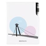 Notizbuch DESIGN B5 liniert - Bratislava