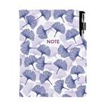 Notizbuch DESIGN B5 liniert - Ginkgo