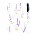 Notizbuch DESIGN B5 liniert - Lavendel