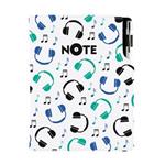 Notizbuch DESIGN B5 liniert - Music
