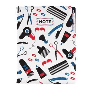 Notizbuch FRISEUR Barber - DESIGN A4 nicht liniert