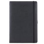 Notizbuch POLY A5 nicht liniert - Schwarz