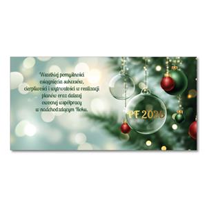 Novoročenka PL 2026 - zelené jehličí