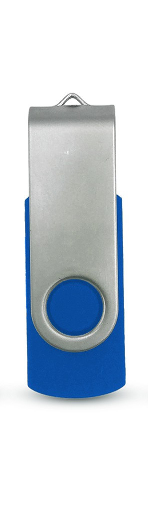 Plastic USB flash drive Flash 03 32 GB - blue