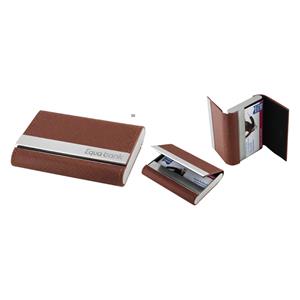 PROMO business card case - brown