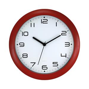 RABAG Clock - dark red