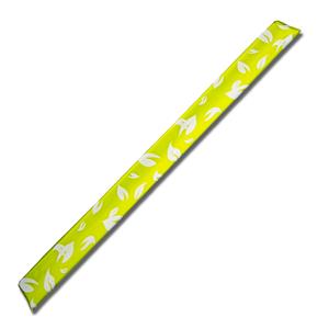 Reflective bracelet yellow 300 x 29 mm - leaves