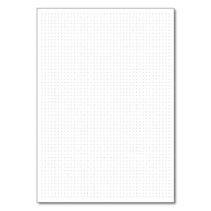 Replacement pad A4 50 sheets - dotted