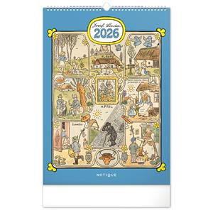 Rozmer: 33 x 46 cm Kalendárium: české Rozsah kalendára: 14 listov Väzba: dvojitá špirála Plocha pre potlač: 33 x 6 c