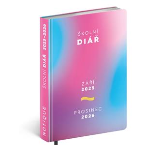 School Diary - Pink (September 2025 - December 2026)