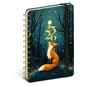 Spiral 18-month diary Petito - Fox 2025/2026