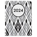 Tagebuch DESIGN täglich A4 2024 CZ - Korn